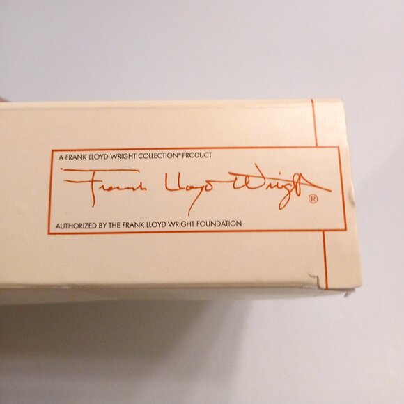 Frank Lloyd Wright Wine Bottles With Fruit And Bread Absorbent Coasters Set of 4 - Picture 9 of 9